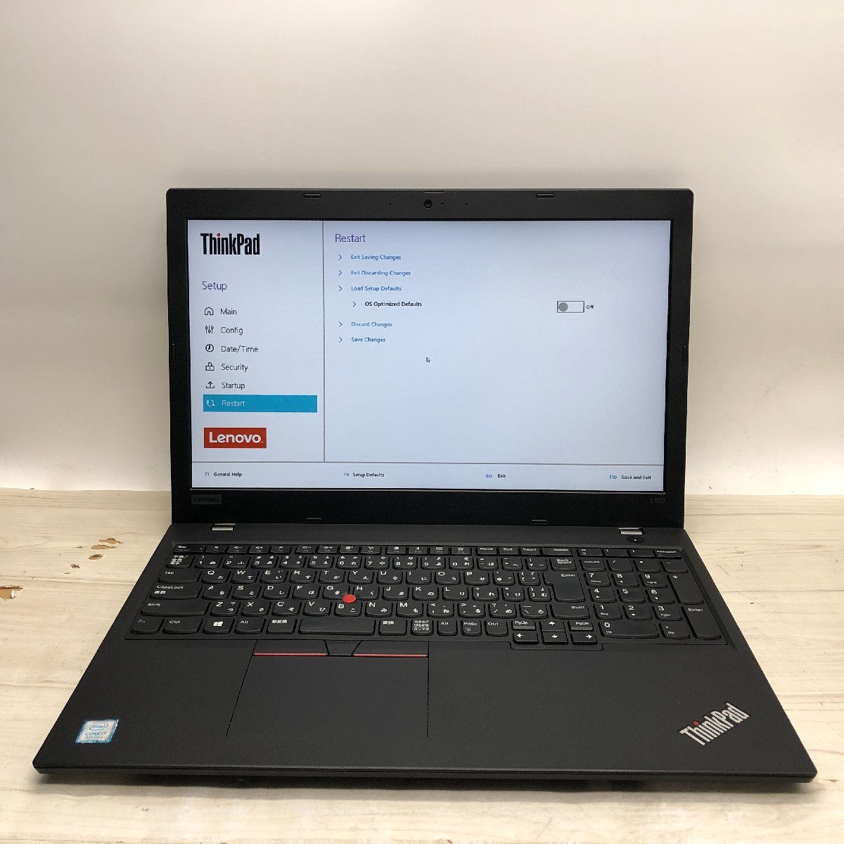 Lenovo ThinkPad L590 20Q8-S1QX00 Core i7 8565U 1.80GHz/8GB/500GB 〔A0525〕の画像2