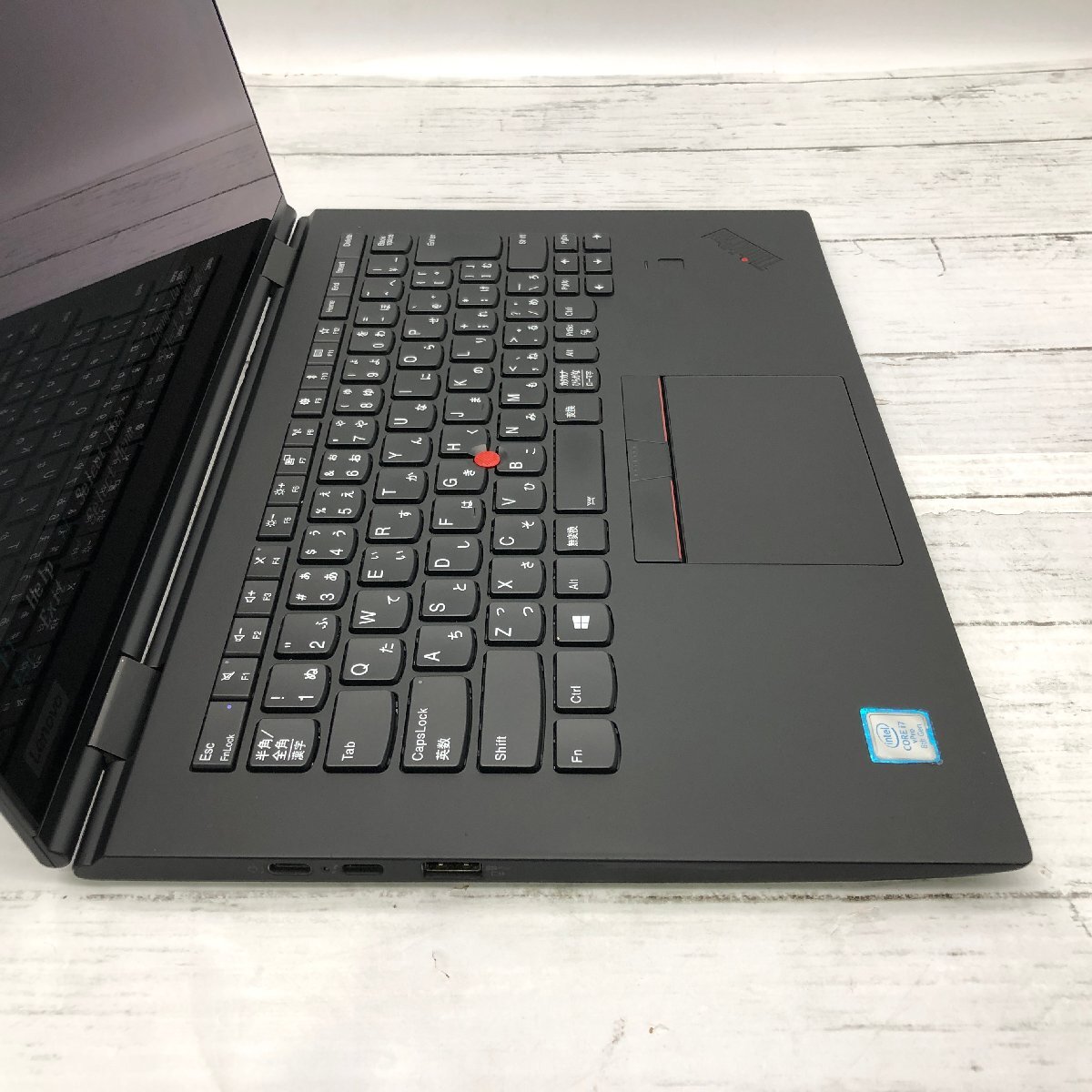 Lenovo ThinkPad X1 Yoga 20LE-S3482L Core i7 8650U 1.90GHz/16GB/512GB(NVMe) 〔C0204〕_画像4