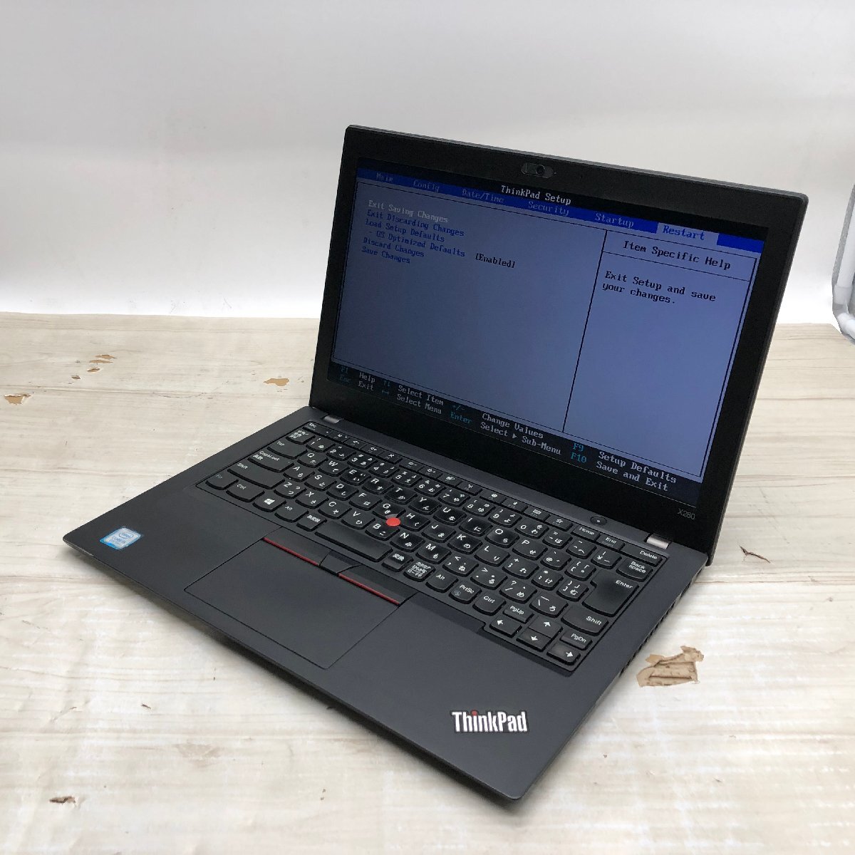 Lenovo ThinkPad X280 20KE-S4K000 Core i5 8250U 1.60GHz/8GB/なし 〔A0319〕_画像1
