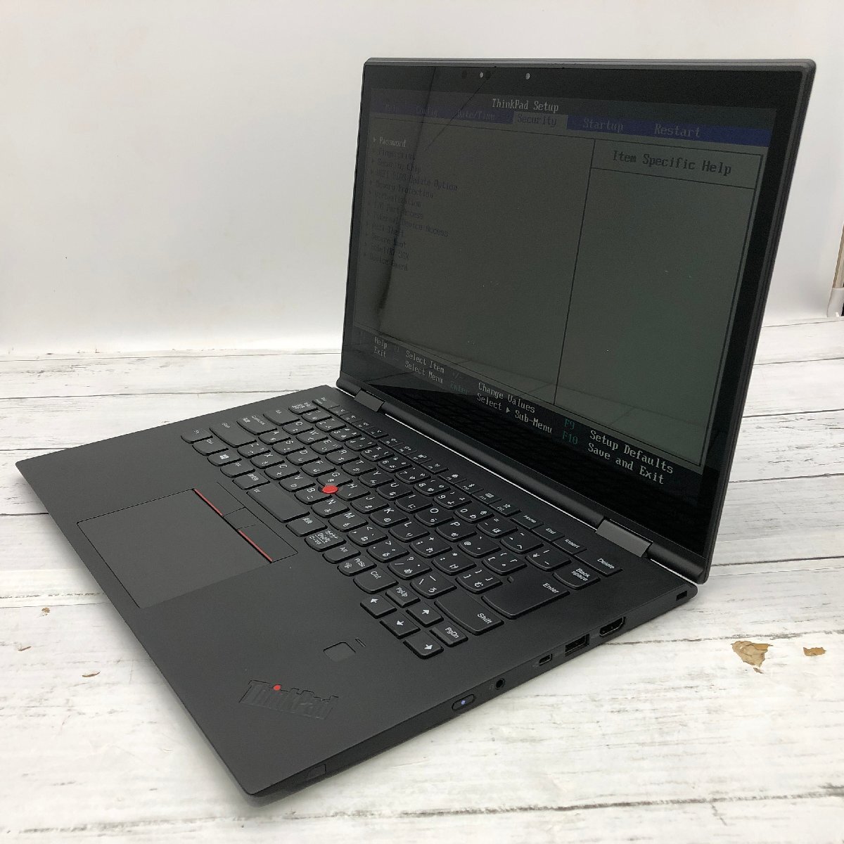 Lenovo ThinkPad X1 Yoga 20LE-S3482L Core i7 8650U 1.90GHz/16GB/512GB(NVMe) 〔C0221〕の画像1