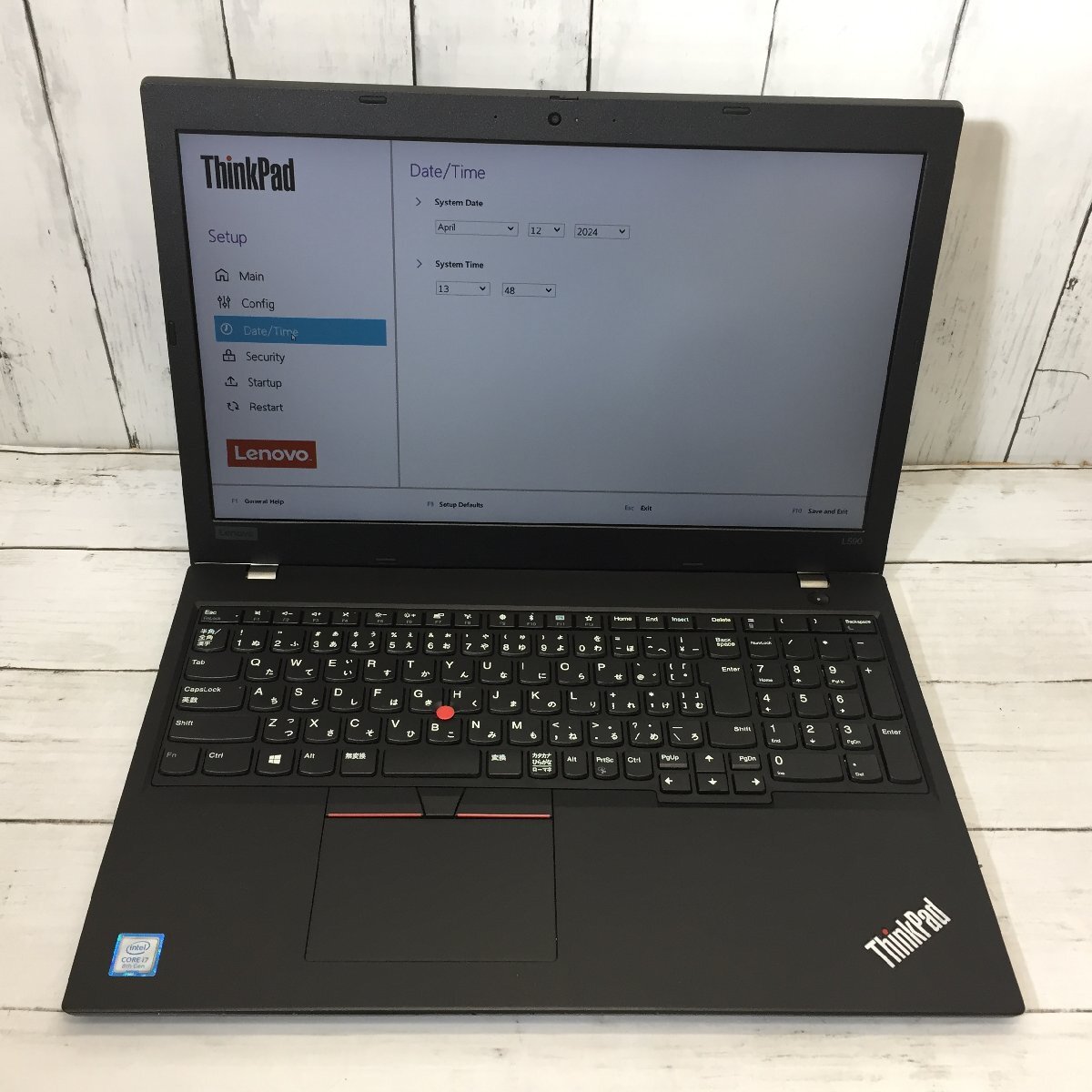 Lenovo ThinkPad L590 20Q8-S1QX00 Core i7 8565U 1.80GHz/8GB/なし 〔B0113〕の画像2