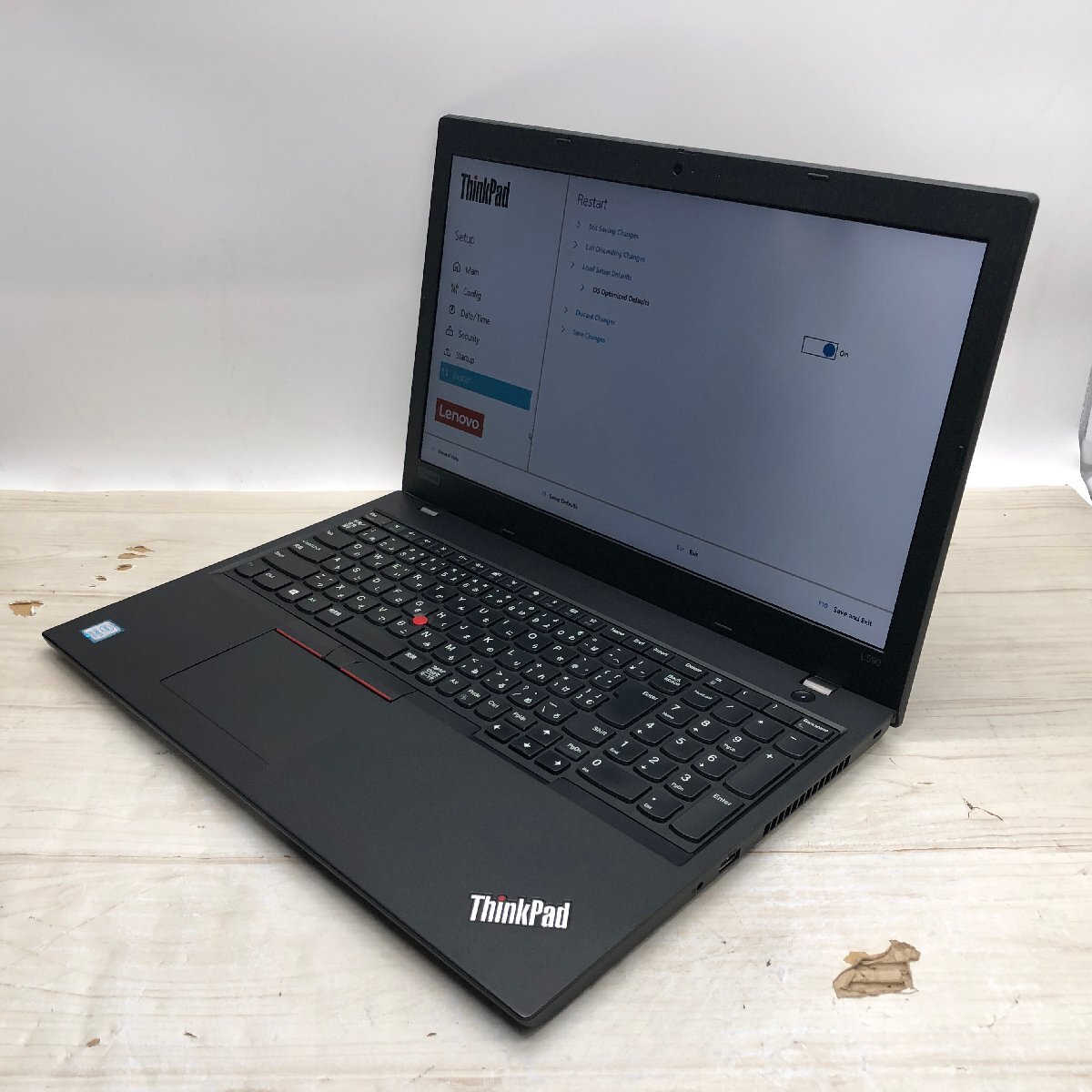 Lenovo ThinkPad L590 20Q8-S1QX00 Core i7 8565U 1.80GHz/8GB/500GB 〔A0528〕の画像1