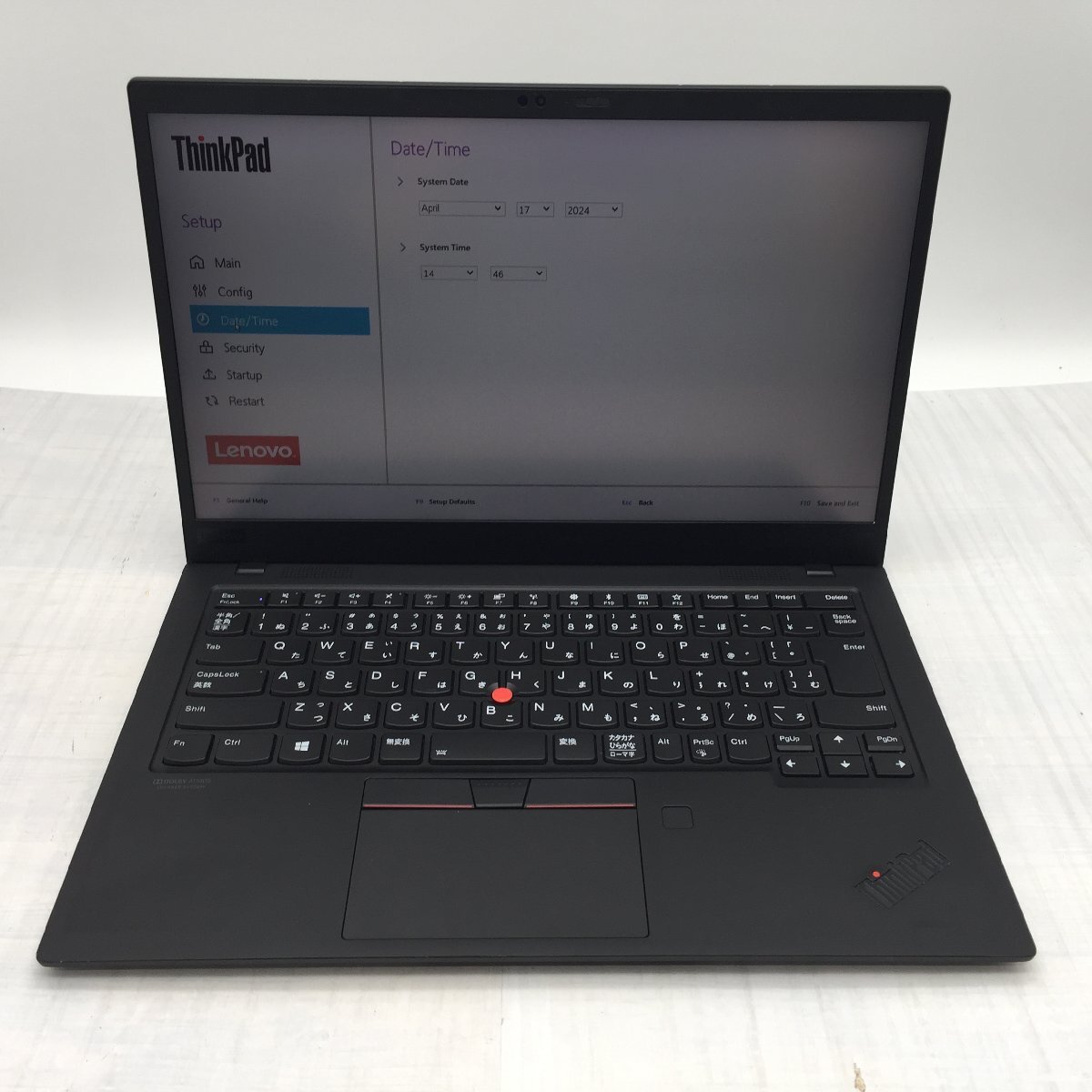 Lenovo ThinkPad X1 Carbon 20QE-S1NX1D Core i7 8665U 1.90GHz/16GB/256GB(NVMe) 〔B0518〕の画像2