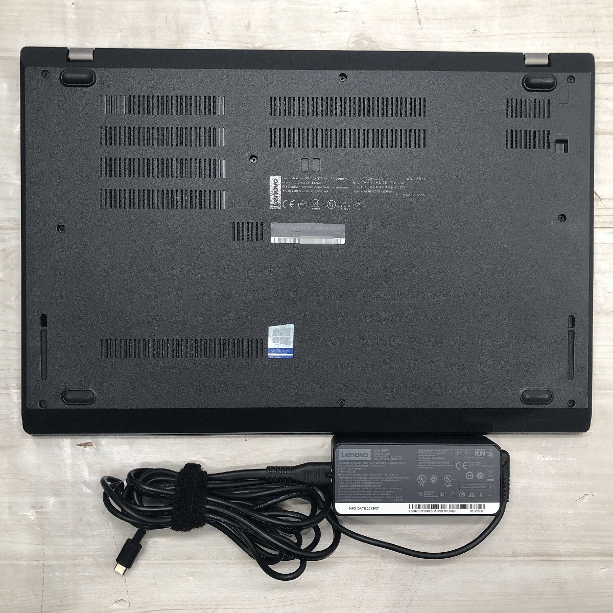 Lenovo ThinkPad L590 20Q8-S1QX00 Core i7 8565U 1.80GHz/8GB/500GB 〔A0606〕の画像10