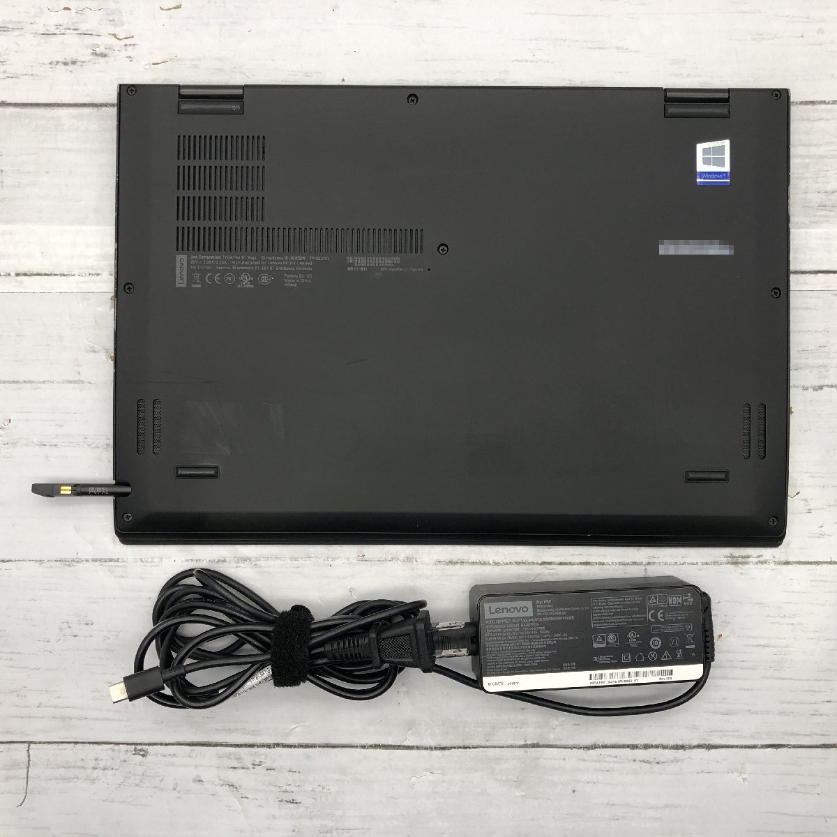 Lenovo ThinkPad X1 Yoga 20LE-S3482L Core i7 8650U 1.90GHz/16GB/512GB(NVMe) 〔C0327〕の画像10