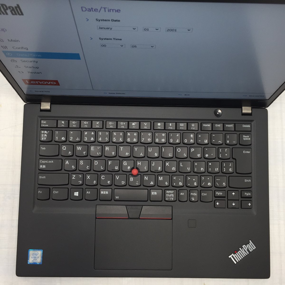 Lenovo ThinkPad T490s 20NY-S1T929 Core i7 8665U 1.90GHz/16GB/なし 〔B0616〕の画像3