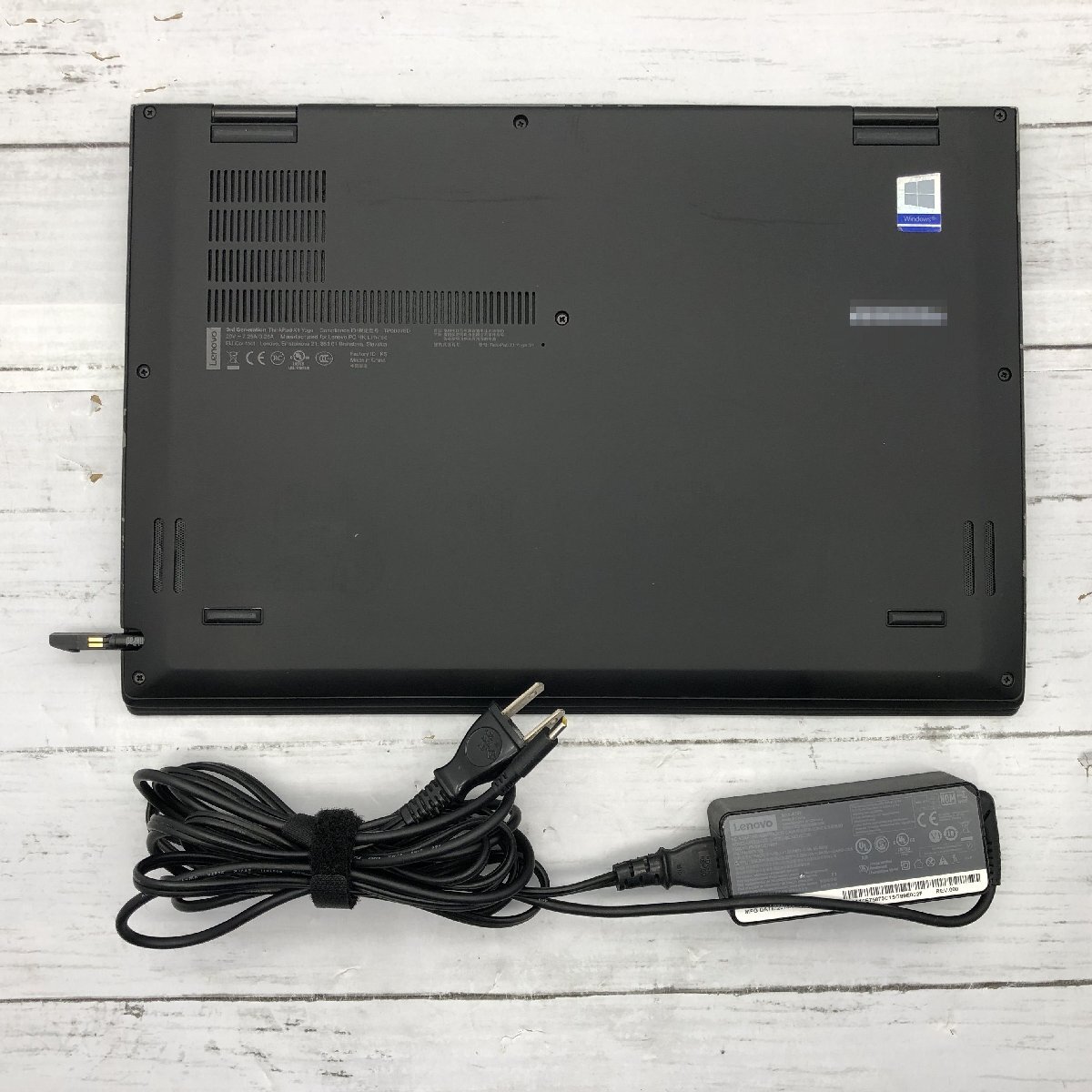 Lenovo ThinkPad X1 Yoga 20LE-S3482L Core i7 8650U 1.90GHz/16GB/512GB(NVMe) 〔C0233〕の画像10