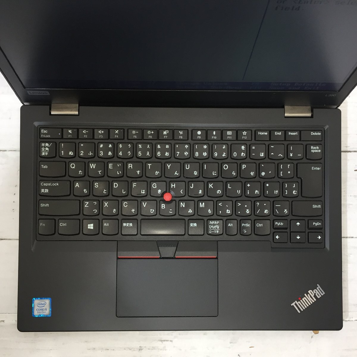 Lenovo ThinkPad L390 20NS-S2H500 Core i5 8265U 1.60GHz/16GB/256GB(SSD) 〔B0234〕の画像3