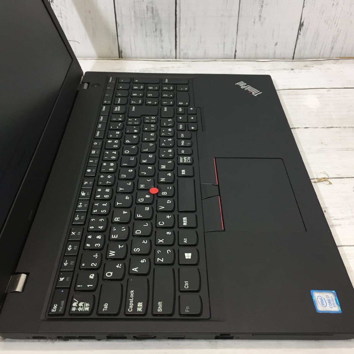 Lenovo ThinkPad L590 20Q8-S1QX00 Core i7 8565U 1.80GHz/8GB/500GB 〔B0116〕の画像4