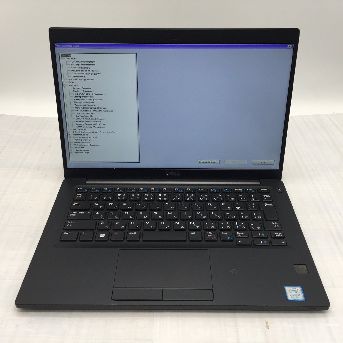 DELL Latitude 7390 Core i7 8650U 1.90GHz/16GB/256GB(SSD) 〔B0818〕の画像2