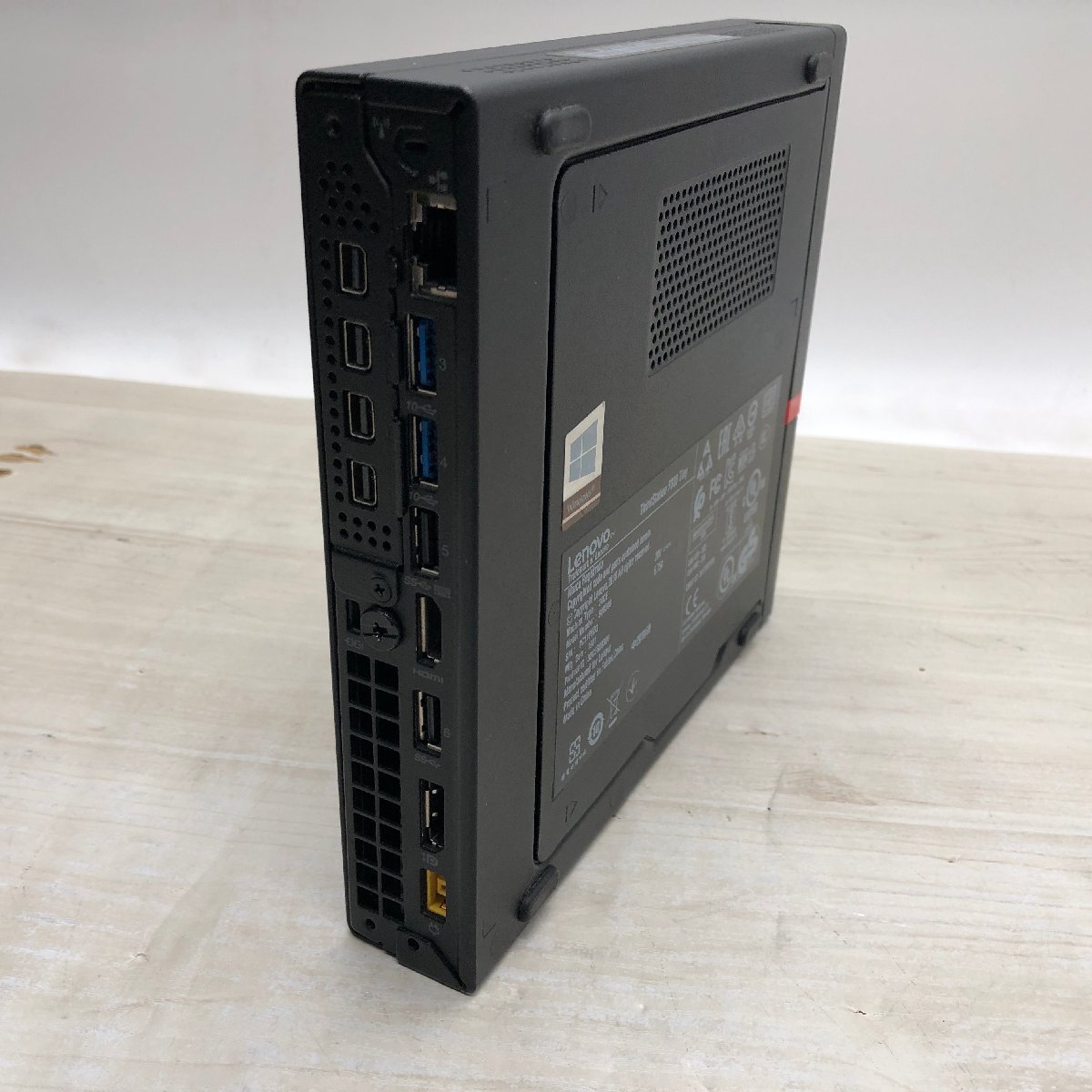 Lenovo ThinkStation P330 Tiny 30CE-S0B300 Core i7 8700T 2.40GHz/16GB/256GB(NVMe) 〔0416D04〕の画像4