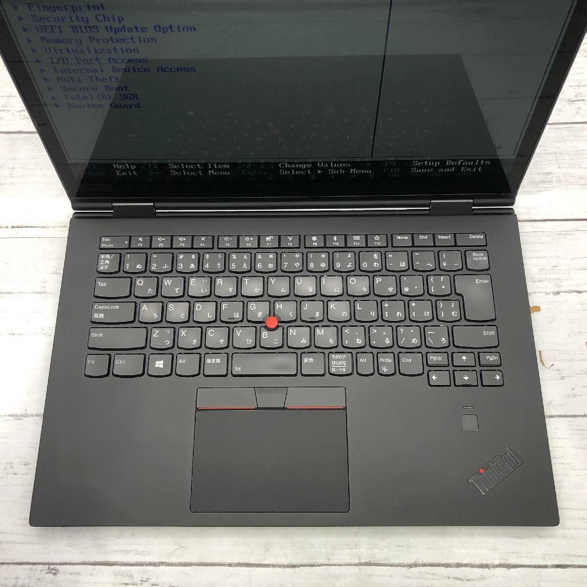 Lenovo ThinkPad X1 Yoga 20LE-S3482L Core i7 8650U 1.90GHz/16GB/512GB(NVMe) 〔C0219〕の画像3