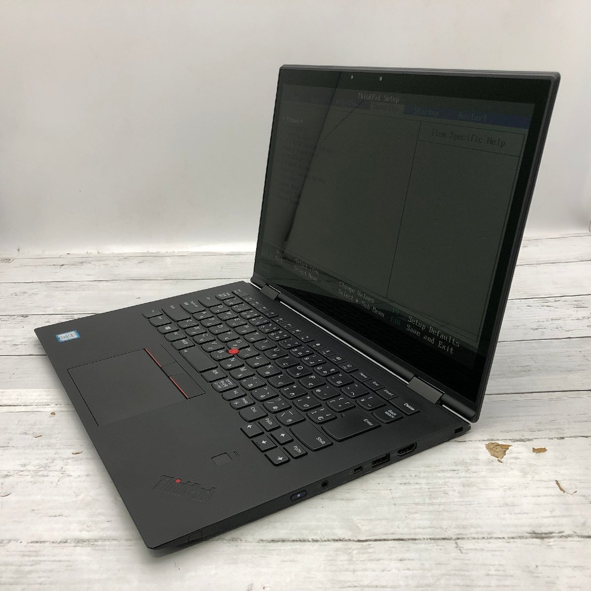 Lenovo ThinkPad X1 Yoga 20LE-S3482L Core i7 8650U 1.90GHz/16GB/512GB(NVMe) 〔C0330〕の画像1
