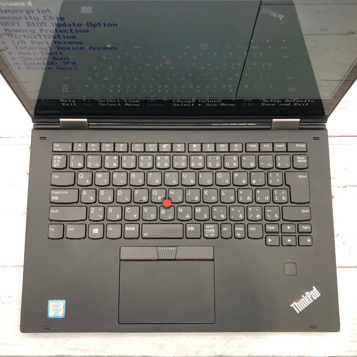 Lenovo ThinkPad X1 Yoga 20JE-S2DN2C Core i7 7600U 2.80GHz/16GB/512GB(NVMe) 〔C0110〕の画像3