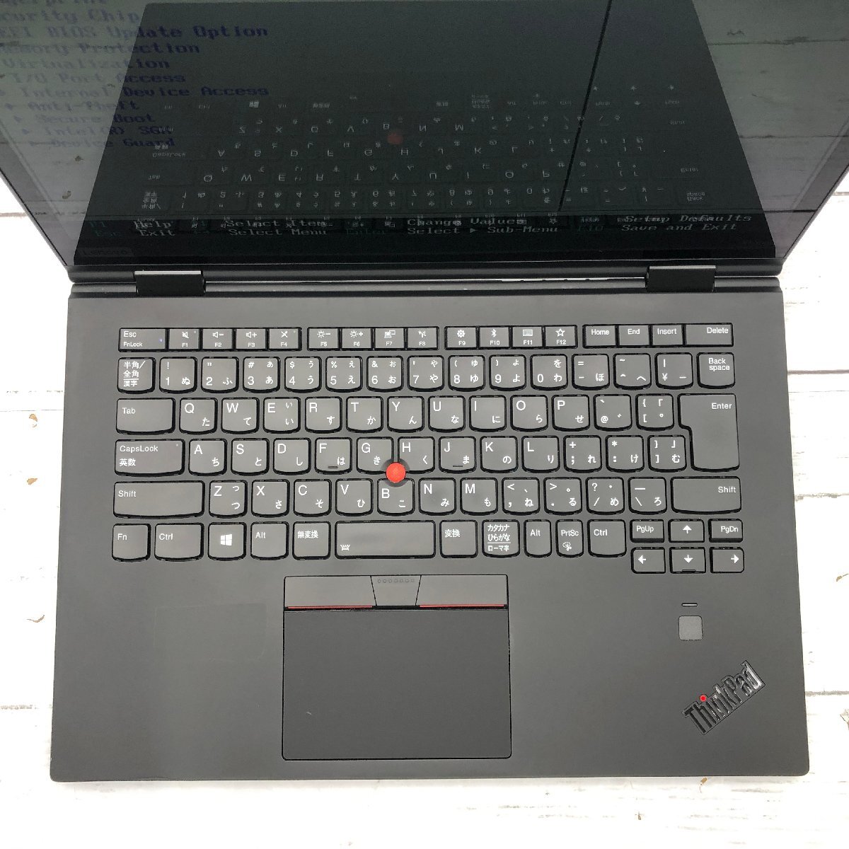 Lenovo ThinkPad X1 Yoga 20JE-S3482L Core i7 8650U 1.90GHz/16GB/512GB(NVMe) 〔C0415〕の画像3