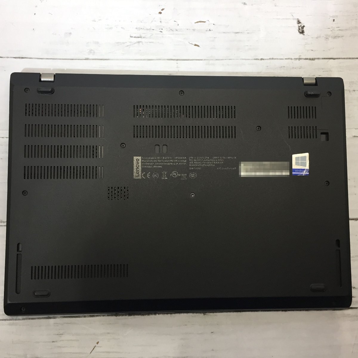 Lenovo ThinkPad L480 20LT-A00LJP Core i5 8250U 1.60GHz/8GB/256GB(NVMe) 〔A0714〕の画像10