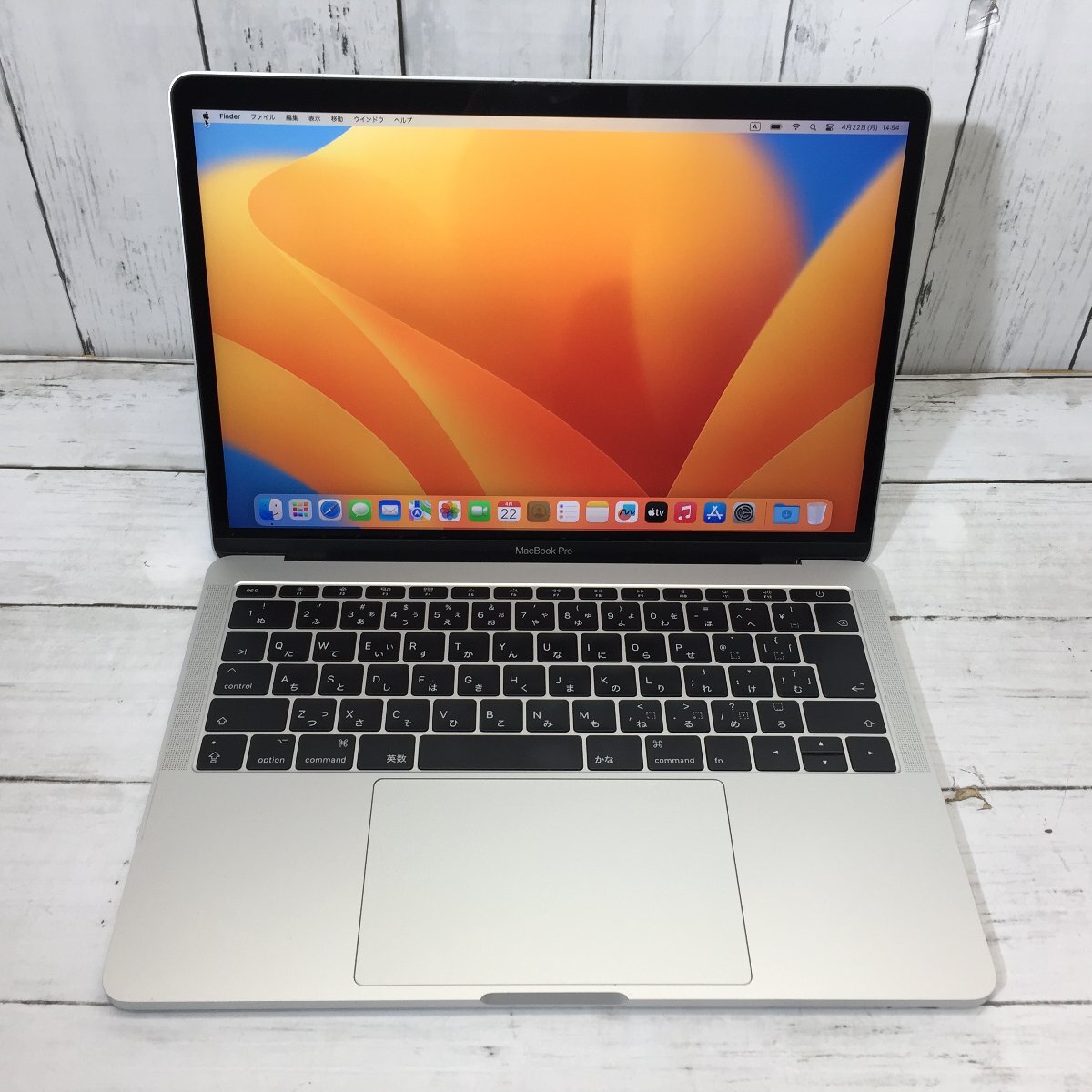 Apple MacBook Pro 13-inch 2017 Two Thunderbolt 3 ports Core i5 2.30GHz/16GB/256GB(NVMe) 〔B0101〕_画像2