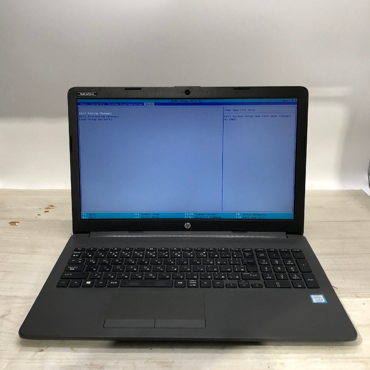 Hewlett-Packard HP 250 G7 Core i5 8265U 1.60GHz/8GB/256GB(NVMe) 〔A0320〕