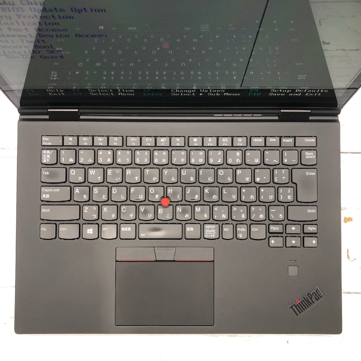 Lenovo ThinkPad X1 Yoga 20JE-S3482L Core i7 8650U 1.90GHz/16GB/512GB(NVMe) 〔C0422〕の画像3