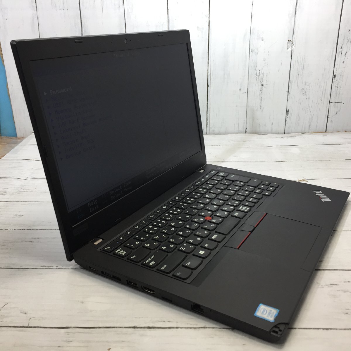 Lenovo ThinkPad L480 20LT-A00LJP Core i5 8250U 1.60GHz/4GB/256GB(NVMe) 〔A0008〕の画像4