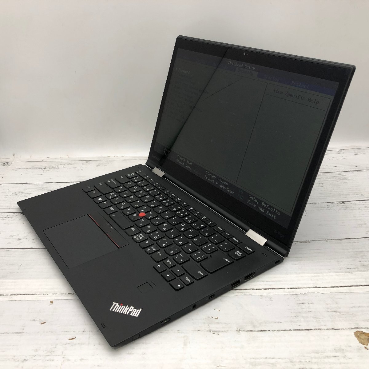 Lenovo ThinkPad X1 Yoga 20JE-S2DN2C Core i7 7600U 2.80GHz/16GB/512GB(NVMe) 〔C0418〕_画像1