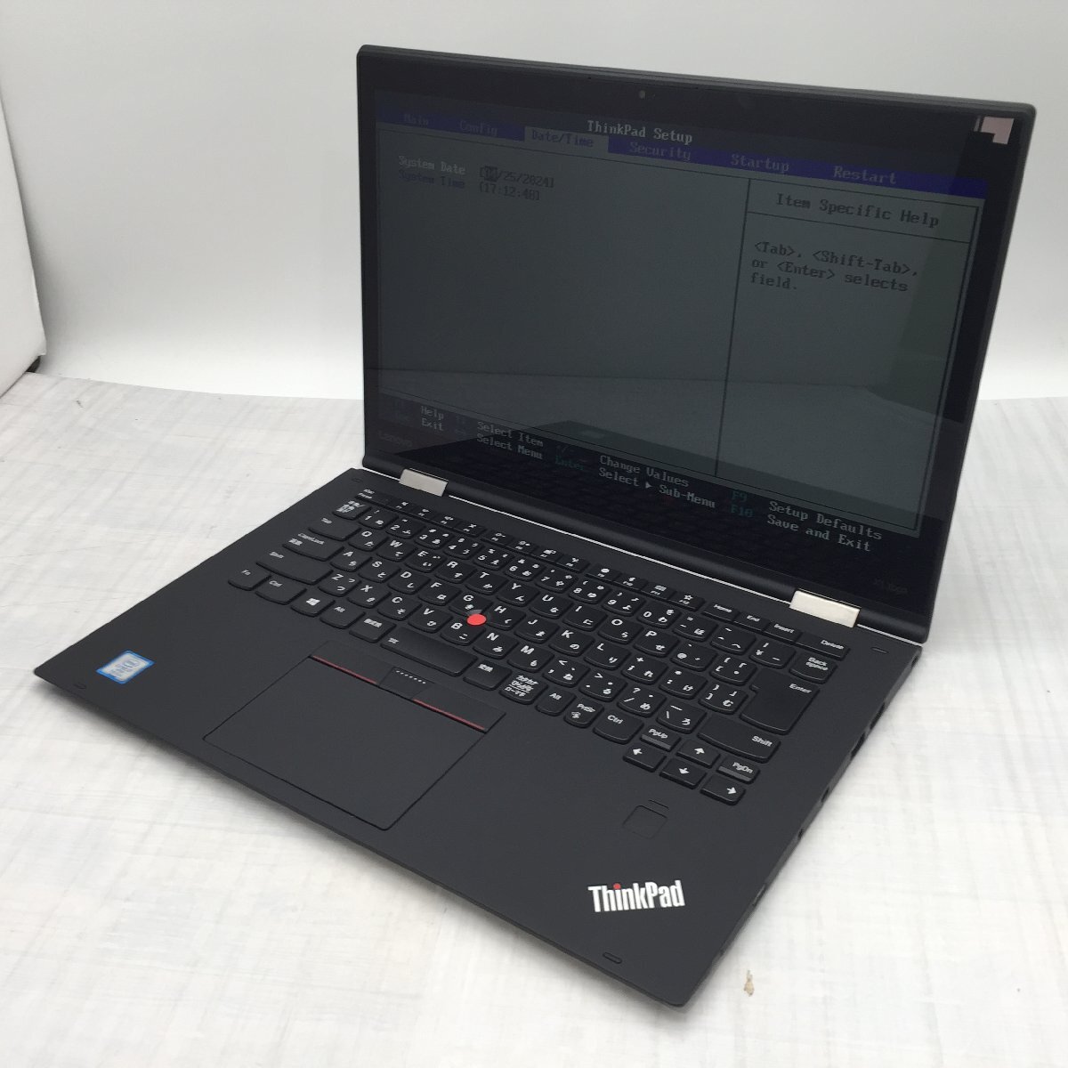 Lenovo ThinkPad X1 Yoga 20JE-S01U0C Core i7 7600U 2.80GHz/16GB/256GB(NVMe) 〔A0508〕の画像1