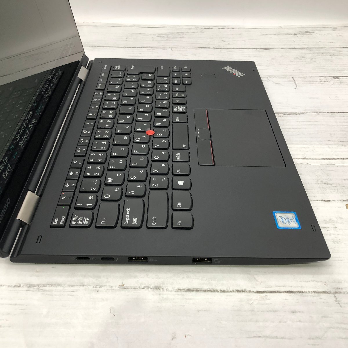 Lenovo ThinkPad X1 Yoga 20JE-S2DN2C Core i7 7600U 2.80GHz/16GB/512GB(NVMe) 〔C0118〕の画像4