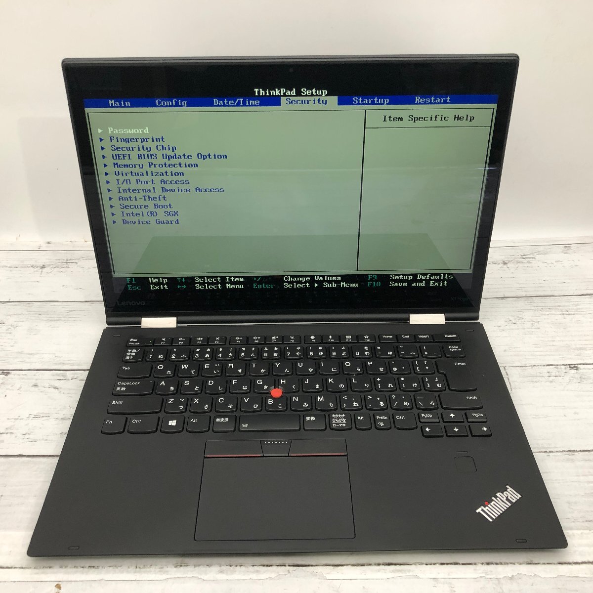 Lenovo ThinkPad X1 Yoga 20JE-S2DN2C Core i7 7600U 2.80GHz/16GB/512GB(NVMe) 〔C0418〕