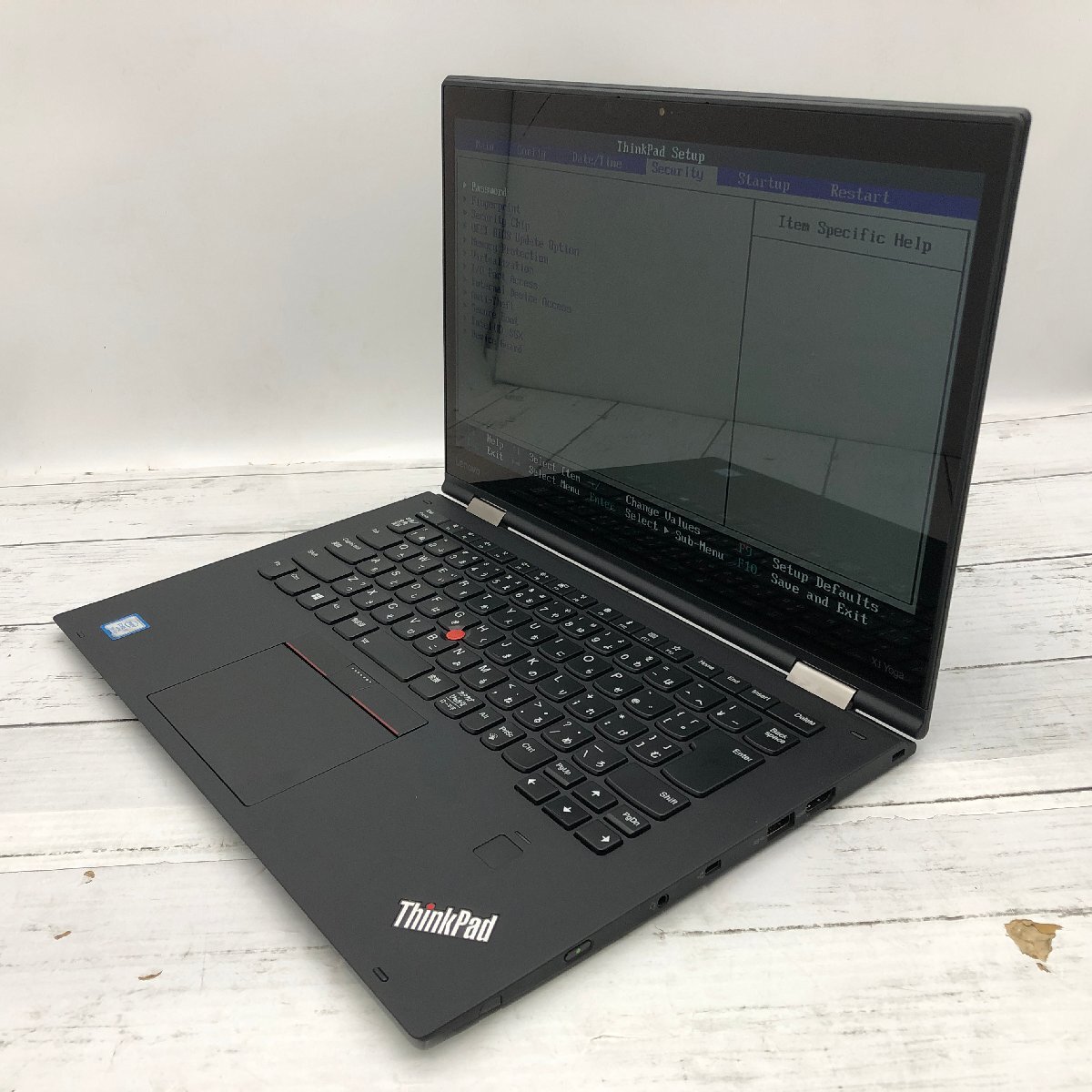 Lenovo ThinkPad X1 Yoga 20JE-S2DN2C Core i7 7600U 2.80GHz/16GB/512GB(NVMe) 〔C0118〕_画像1