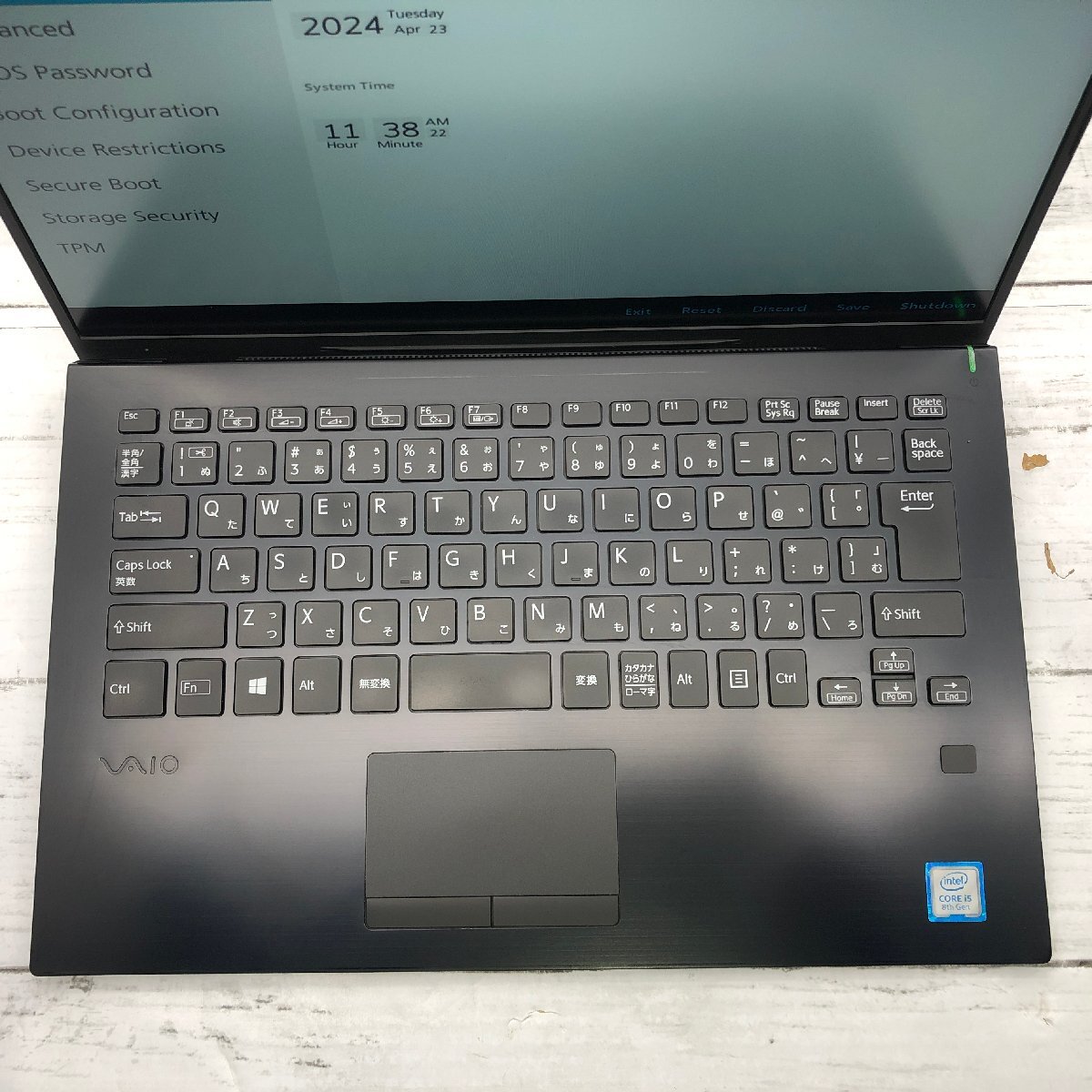 VAIO VJPK11C12N Core i5 8265U 1.60GHz/8GB/なし 〔C0331〕の画像3