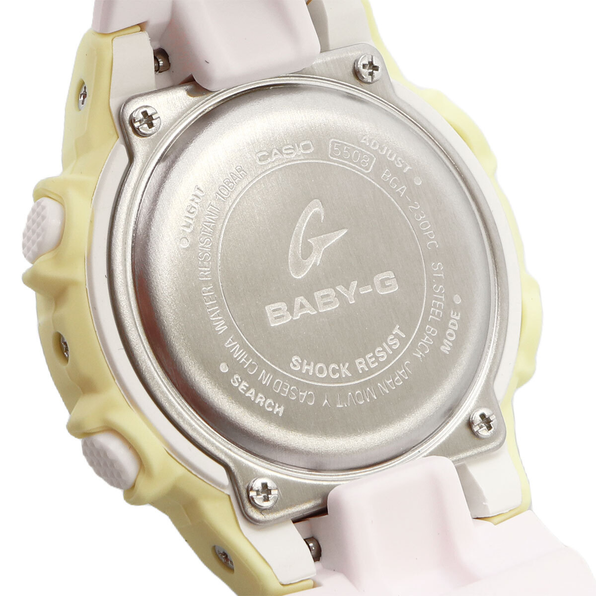 CASIO カシオ 腕時計 レディース BABY-G ベビージー 海外モデル アナデジ カジュアル BGA-230PC-9Bの画像7