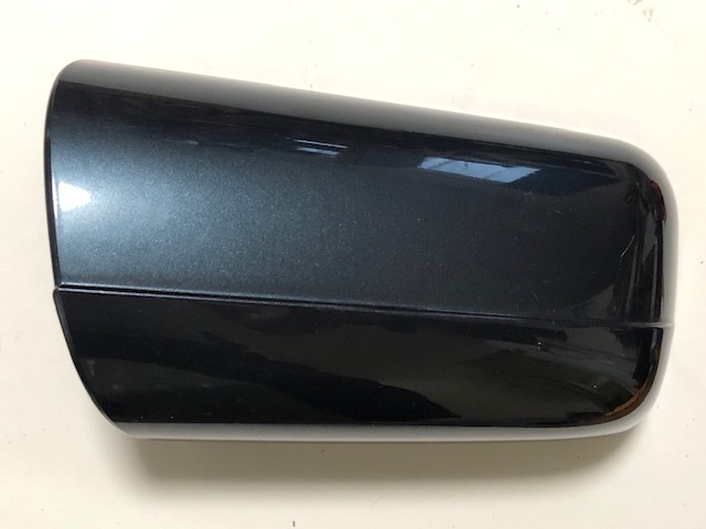  Benz W210 left door mirror cover 189 emerald black 2108110160 used 