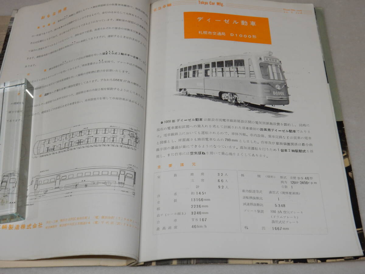 T0686〔鉄道資料〕カタログ『営業案内帝国車輛工業株式会社』36P表紙裏表紙/車輛写真多数〔表紙書込み・綴じ少痛み有り等があります。〕_画像4