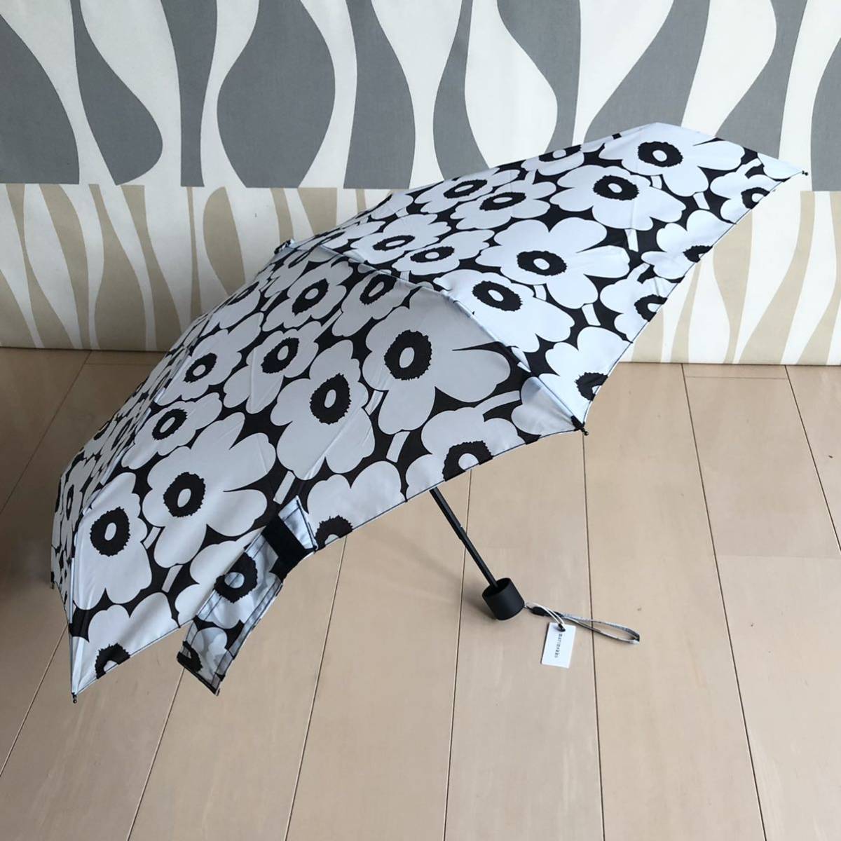  new goods marimekko Marimekko folding umbrella MINI UNIKKO sea urchin koMINI MANUAL