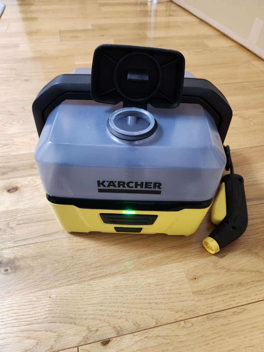 ケルヒャー KARCHER マルチクリーナー OC3 コードレス 充電式 給水タンク一体型 持ち運び可能 モバイル コンパクト 洗浄機の画像3