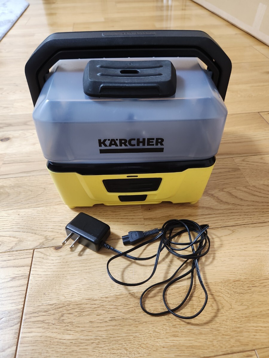 ケルヒャー KARCHER マルチクリーナー OC3 コードレス 充電式 給水タンク一体型 持ち運び可能 モバイル コンパクト 洗浄機の画像1