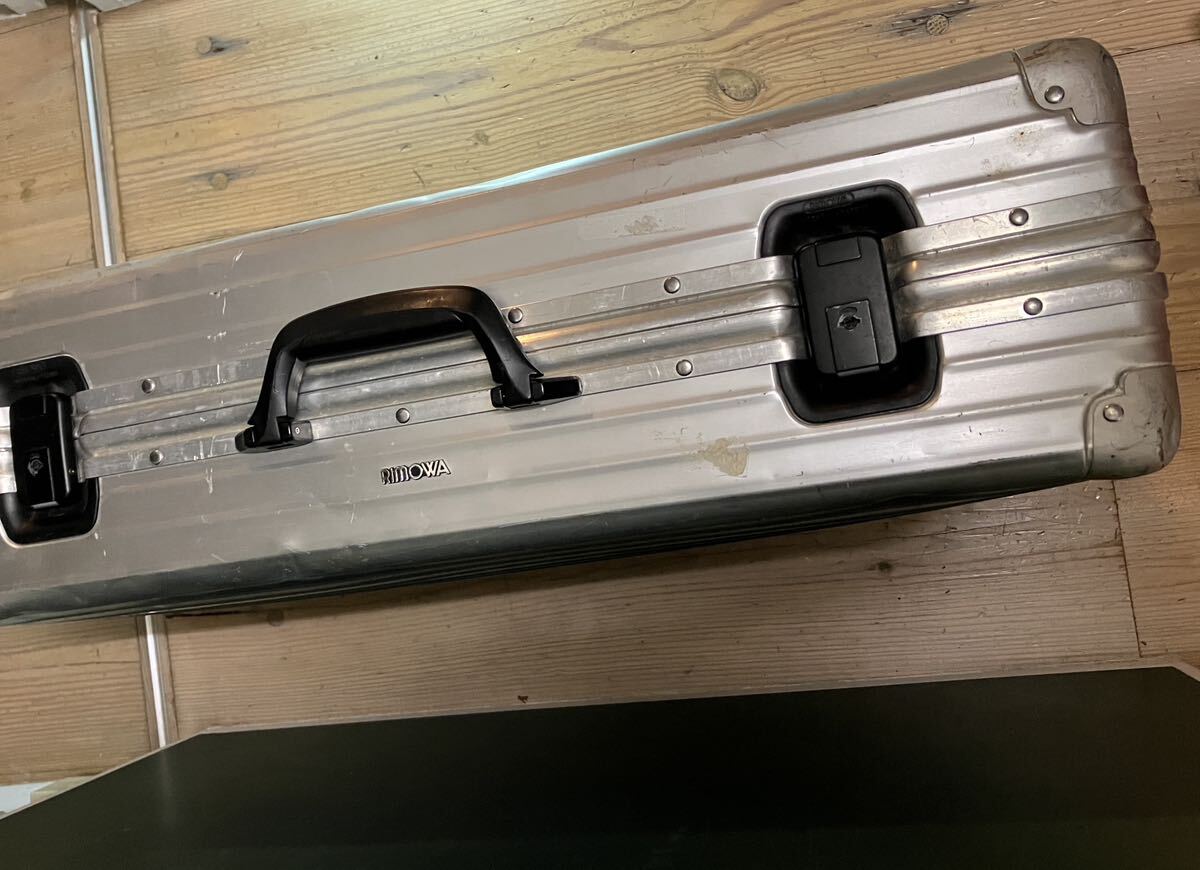  suitcase Rimowa RIMOWA TOPAS silver 2 wheel pull tab