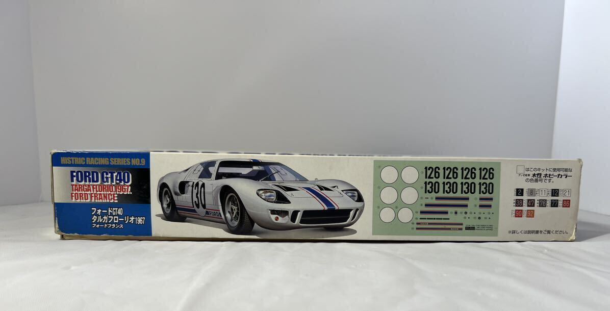 ⑨フジミ 未開封 1/24 フォードGT40タルガフローリオ1967_画像2