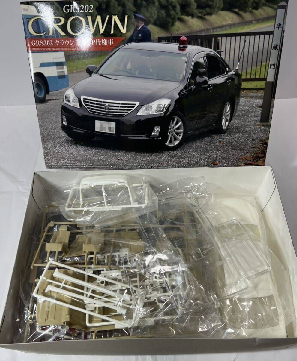 ⑰ Aoshima unopened 1/24 GRS202 Crown ..SP specification car 