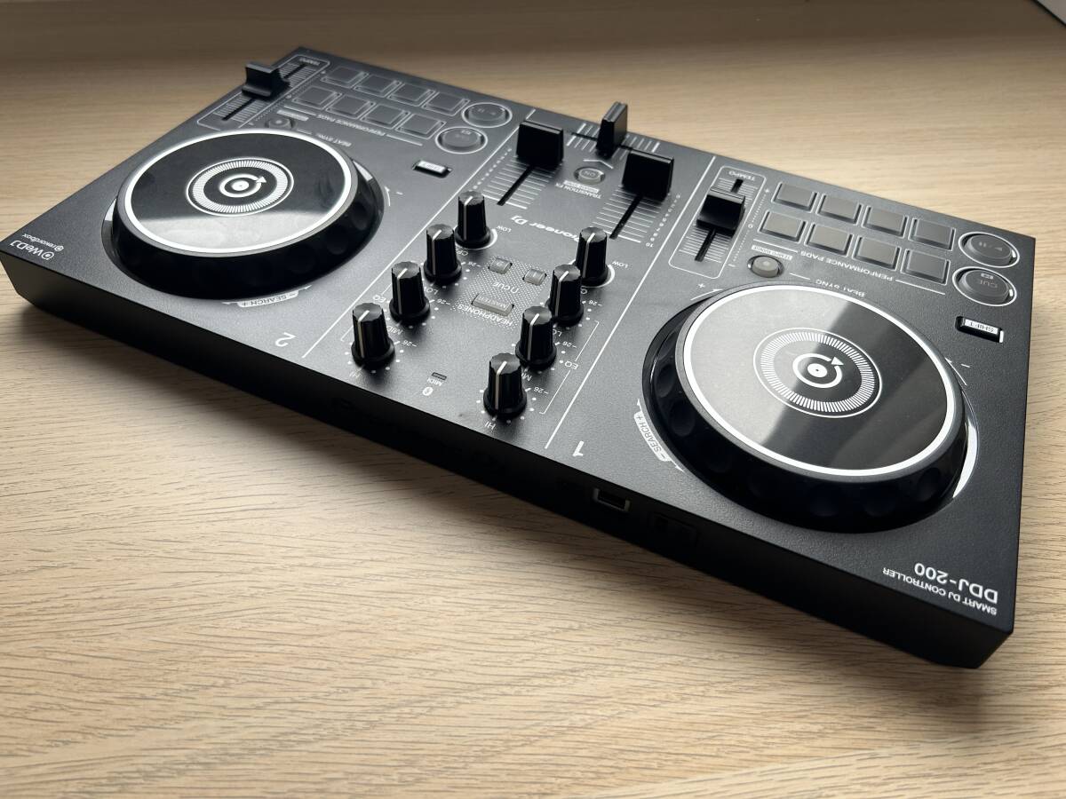 美品 Pioneer DJコントローラー DDJ-200 現状品の画像4