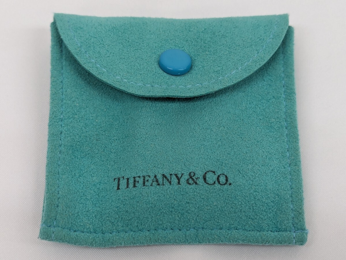 I006 TIFFANY＆CO. ティファニー 保存用ケース 4点おまとめ 保護袋 ( 布 )1点 アクセサリー保護ケース ( スエード )3点の画像7