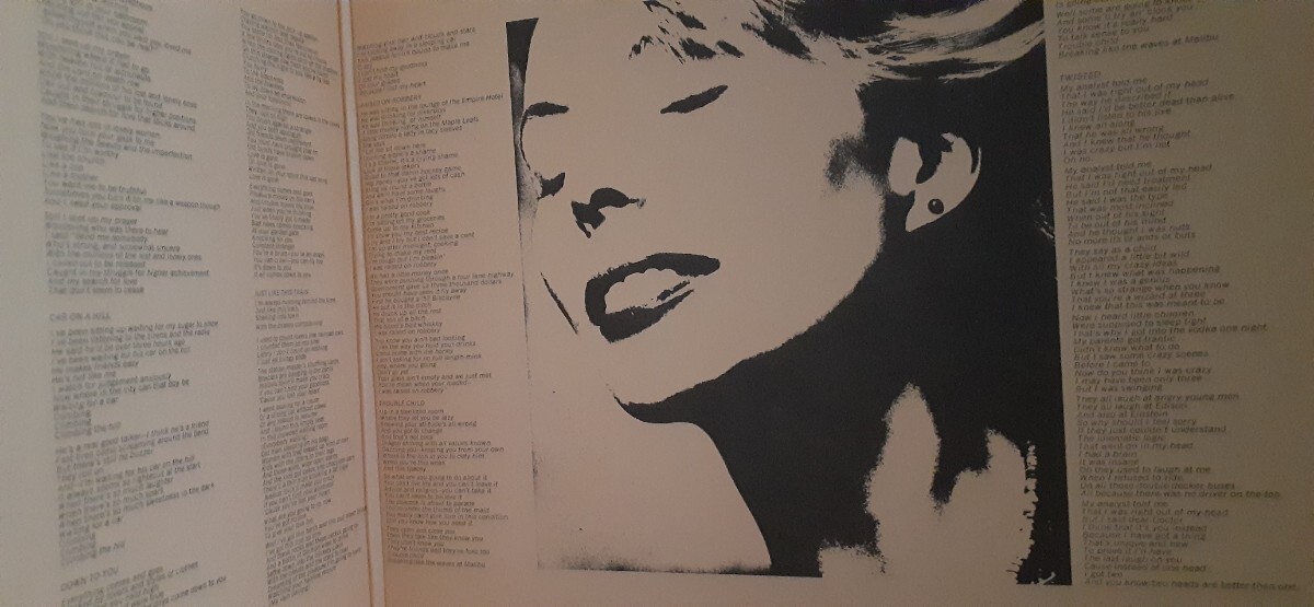 Joni Mitchell (ジョニ・ミッチェル) ／ Court And Spark (コート・アンド・スパーク)【LPレコード】米Asylum アナログ盤 1974年発売の画像5