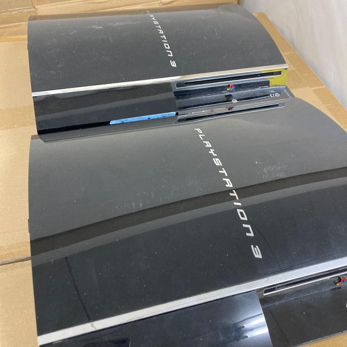 0405 SONY PlayStation3 ジャンク品 A00 60GB 4台 まとめ売り s13200 ヤ120 B194の画像3