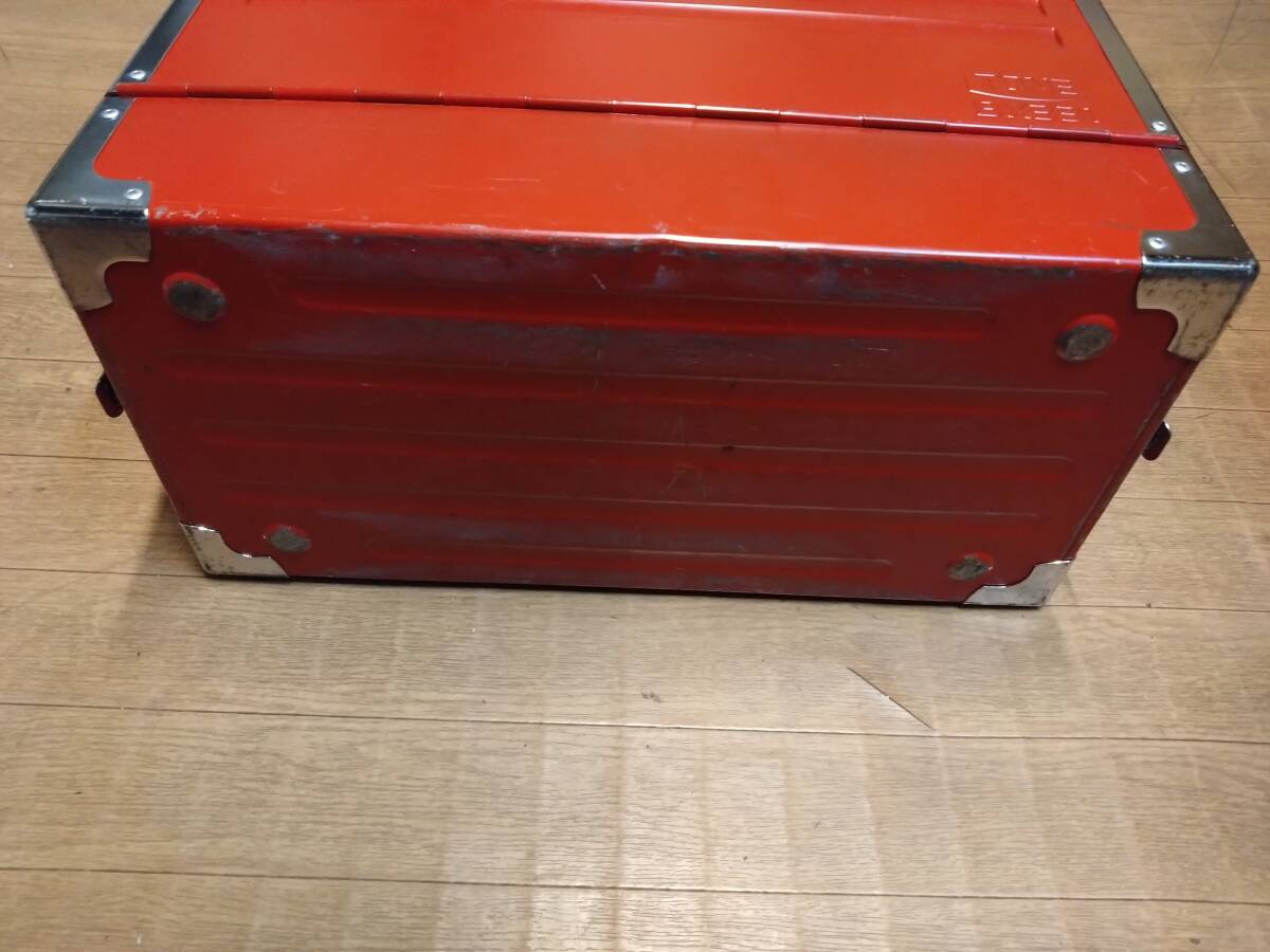 TONE トネ ツールケース BX331 レッド 赤 3段両開き ツールケース 工具箱 道具箱 携行型　TSA4331 56ピースツールセット用_画像4