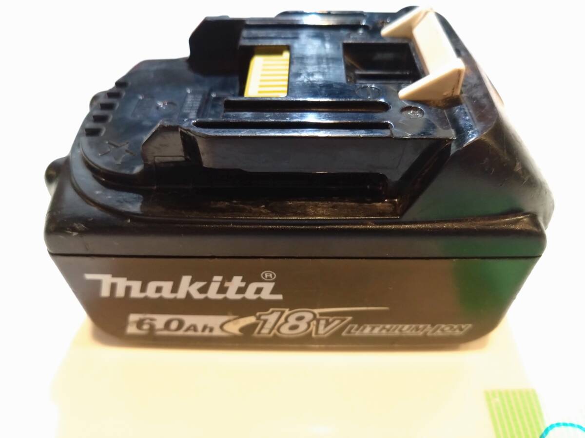  Makita original lithium ion battery BL1860B 18V 6.0Ah charge number of times 29 times snow seal attaching 222X15NWSA64019 TD173 accessory 