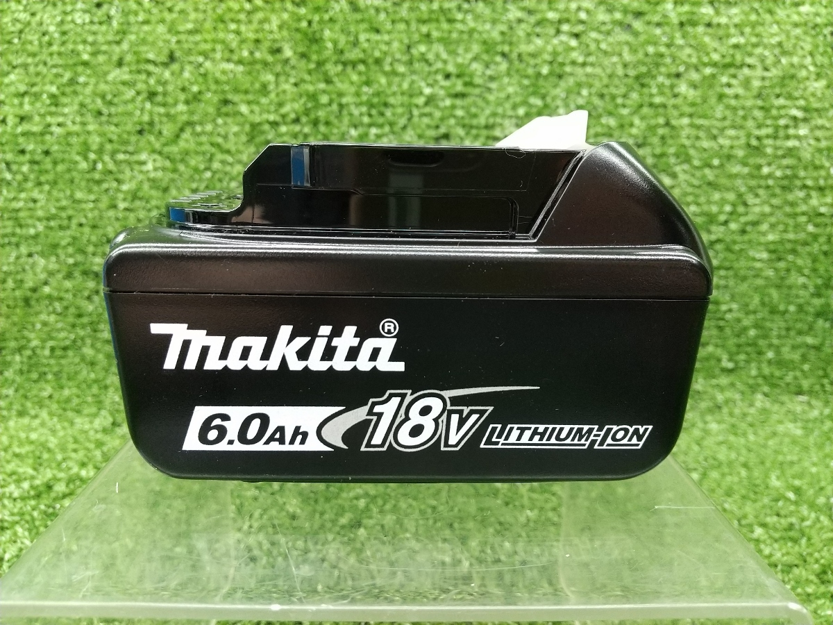 未使用 makita マキタ 18V 6.0Ah リチウムイオンバッテリー 雪マーク有 BL1860B ①_画像3