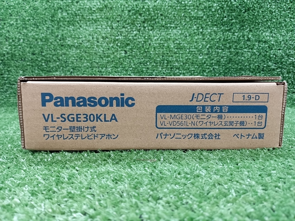 未使用 Panasonic パナソニック ワイヤレステレビドアホン モニター壁掛け式 VL-SGE30KLA ⑫_画像6