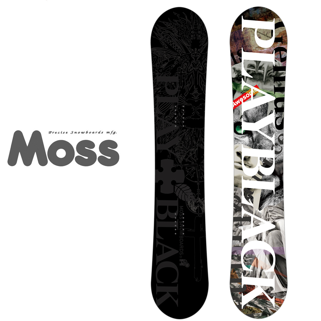 1円 新品 未使用 MOSS SNOWBOARDS TOTO BLACK SF 138cm モス スノーボード トト ソフトフレックス の画像1