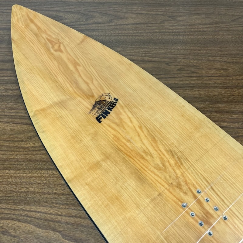 1円 中古品 RAYBACK 4'11 FINKEEL 2 レイバック スノーサーフィン フィンキール 150cm スノーボード パウダーボード スノーサーフ の画像2