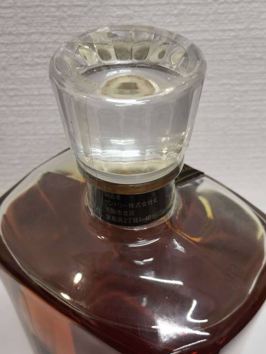 #4754【東京都内限定発送】【未開栓・保管品】サントリー クレスト12年 ウイスキー suntory CRESTAGED12YEARS WHISKY 700ml 43％ 箱付_画像6